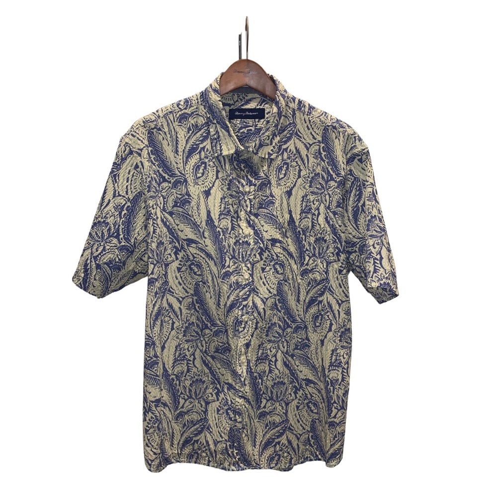 Tommy Bahama Hawaiian Button-Up Camp Shirt